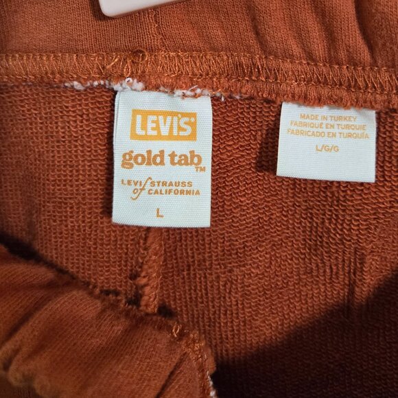 Levi’s Gold Tab Orange Sweatpants size L - Picture 3 of 4